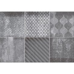 Vives Haiku Silver Grey 23cm x 33.5cm Wall Tile
