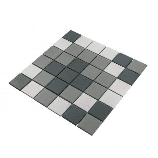 Hamlet Green 30.6cm x 30.6cm (4.8cm x 4.8cm) Mosaic Tile