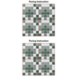 Hamlet Green 30.6cm x 30.6cm (4.8cm x 4.8cm) Mosaic Tile