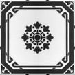 Hampshire Black 22.5cm x 22.5cm Wall & Floor Tile