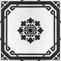 Hampshire Black 22.5cm x 22.5cm Wall & Floor Tile