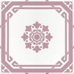 Hampshire Ruby Pink 22.5cm x 22.5cm Wall & Floor Tile
