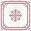 Hampshire Ruby Pink 22.5cm x 22.5cm Wall & Floor Tile
