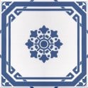 Hampshire Soldier Blue 22.5cm x 22.5cm Wall & Floor Tile