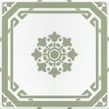 Hampshire Tavern Green 22.5cm x 22.5cm Wall & Floor Tile