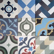 Handmade Warm Mix Encaustic Tiles - Set 2