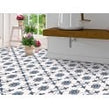 Havana White Herald 22.5cm x 22.5cm Wall & Floor Tile