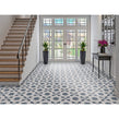 Havana White Herald 22.5cm x 22.5cm Wall & Floor Tile