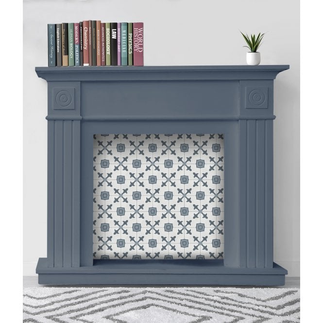 Havana White Herald 22.5cm x 22.5cm Wall & Floor Tile