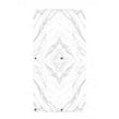 Havana White Marble Bookmatch 4 tile set Wall & Floor Tile