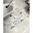 Italian Design Heritage Blanc Deco 33.3cm x 33.3cm Wall & Floor Tile