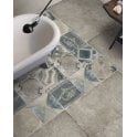 Italian Design Heritage Cendre Deco 33.3cm x 33.3cm Wall & Floor Tile