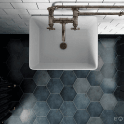 Heritage Indigo 17.5cm x 20cm Wall & Floor Tile
