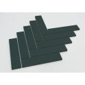 Herringbone Buckingham Green Matt 20.9cm x 24.7cm (3.2cmx 14.5cm) Wall & Floor Mosaic