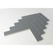 Herringbone Light Grey Matt 20.9cmx 24.7cm (3.2cmx 14.5cm) Wall Mosaic
