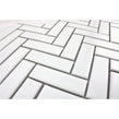 Herringbone White Matt 31.8cm x 24.7cm (2.3cm x 7.3cm) Mosaic Tile