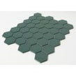 Hexagon Buckingham Green Matt (5.1cm x 5.1cm) 30cm x 28cm Mosaic Tile