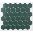 Hexagon Buckingham Green Matt (5.1cm x 5.1cm) 30cm x 28cm Mosaic Tile