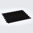 Hexagon Gloss Black (2.3cm x 2.3cm) 30cm x 26cm Mosaic Tile