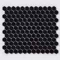 Hexagon Matt Black (2.3cm x 2.3cm) 30cm x 26cm Mosaic Tile