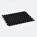 Hexagon Matt Black (2.3cm x 2.3cm) 30cm x 26cm Mosaic Tile