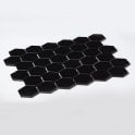 Hexagon Matt Black 32.5cm x 28.1cm (5.1 cm x 5.9cm) Mosaic Tile