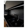 Hexagon Matt Black 32.5cm x 28.1cm (5.1 cm x 5.9cm) Mosaic Tile