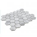 Hexagon Matt Cement (5.1 cm x 5.9cm) 30cm x 28cm Mosaic Tile