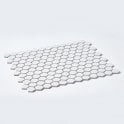 Hexagon Matt White 30cm x 26cm (2.3cm x 2.6cm) Mosaic Tile