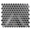 Hexagon Silver (2.3cm x 2.3cm) 30cm x 26cm Mosaic Tile