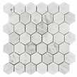 Hexagon Staturio Matt (5.1cm x 5.1cm) 30cm x 28cm Mosaic Tile