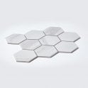 Hexagon Staturio Matt (9.5cm x 9.5cm) 29.5cm x 25.6cm Mosaic Tile