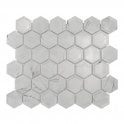 Hexagon Tablet Statuario (5.1 cm x 5.9cm) 30cm x 28cm Mosaic Tile JOB LOT DEAL 2Sq/M