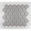 Hexagon Taupe Matt (5.1 cm x 5.9cm) 32cm x 28cm Mosaic Tile