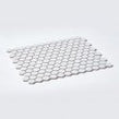 Hexagon White Gloss 30cm x 26cm (2.3cm x 2.3cm) Mosaic Tile