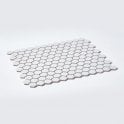 Hexagon White Gloss 30cm x 26cm (2.3cm x 2.3cm) Mosaic Tile
