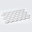 Hexagon White Gloss 32.5cm x 28.1cm (5.1 cm x 5.9cm) Mosaic Tile