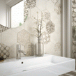 Equipe Hexatile Cement Geo Sand 17.5cm x 20cm Wall and Floor Tile