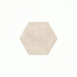Equipe Hexatile Cement Sand 17.5cm x 20cm Wall and Floor Tile