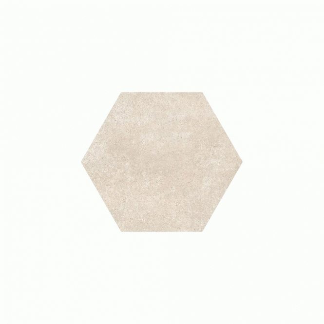 Equipe Hexatile Cement Sand 17.5cm x 20cm Wall and Floor Tile