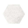 Hexatile Cement White 17.5cm x 20cm Wall and Floor Tile
