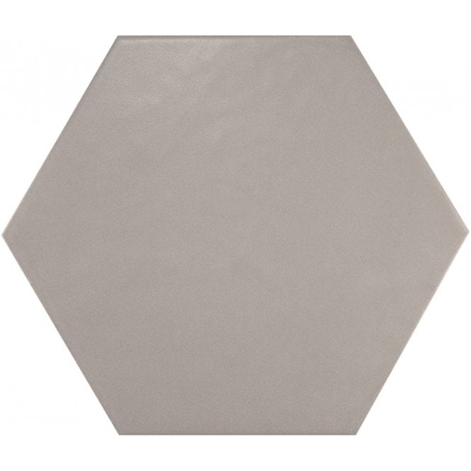 Hexatile Matt Grey 17.5cm x 20cm Wall and Floor Tile