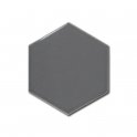 Equipe Hive Hexagon Dark Grey 12.4cm x 10.7cm Wall Tile (Box Deal)