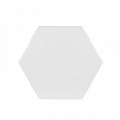 Equipe Hive Hexagon White 12.4cm x 10.7cm Wall Tile (Box Deal)