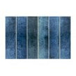 Hope Blue 7.5cm x 30cm Wall Tile