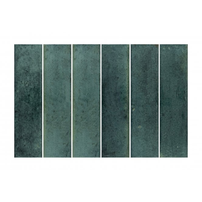 Hope Green 7.5cm x 30cm Wall Tile