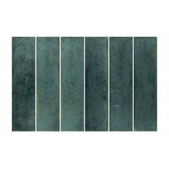 Hope Green 7.5cm x 30cm Wall Tile