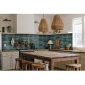 Hope Green 7.5cm x 30cm Wall Tile