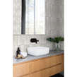 Hope White 7.5cm x 30cm Wall Tile