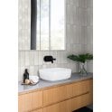 Hope White 7.5cm x 30cm Wall Tile